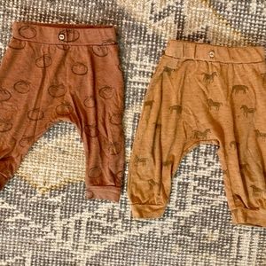 Rylee + Cru Harem Pant Bundle - size 3-6 months & 6-12 months